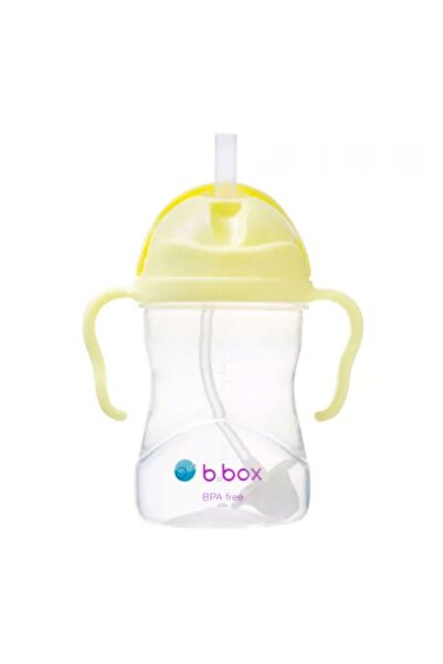 b.box Cup with straw, +6 months, 240 ml, Yellow,
