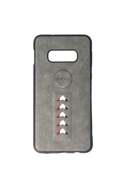 SEP Case TPU Leather Arrow Samsung Galaxy S10e Gray