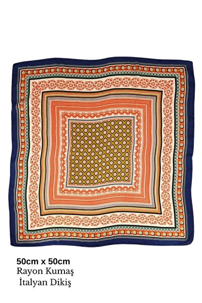 Behills Bandană pentru femei, țesătură din raion cu model floral, eșarfă ital...