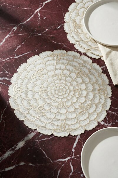 ACAR طقم لونا للخدمة الأمريكية مكون من 6 قطع - 38 سم