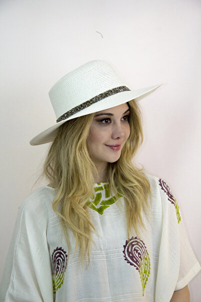 Bay Şapkacı قبعة نسائية من القش 3855