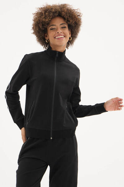 KLY New Season Women's Zippered Stylish Design Tracksuit Set