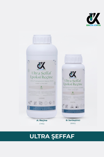 ERKON KİMYA ULTRA ŞEFFAF ULTRA SERT Hobby Epoxy