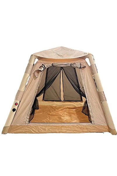 Forestia Lüks ve Pratik 6 Kişilik Şişme Hava Çadırı (Pompa ve Taşıma Çantalı ...