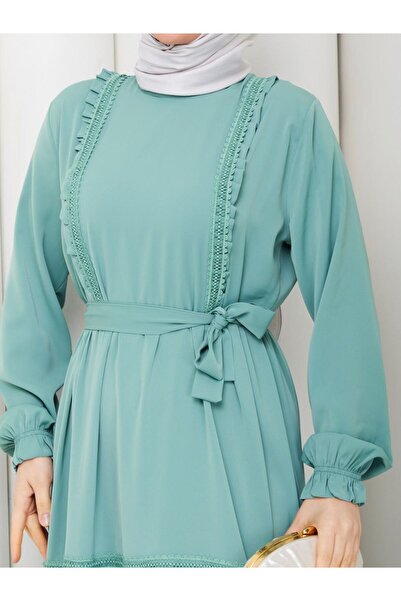 CLB COLLECTION Women's Lace Detailed Dress