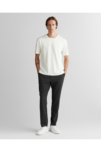 Gant Erkek Gri Regular Fit Pantolon