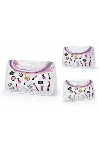 4nio Transparent makeup bag