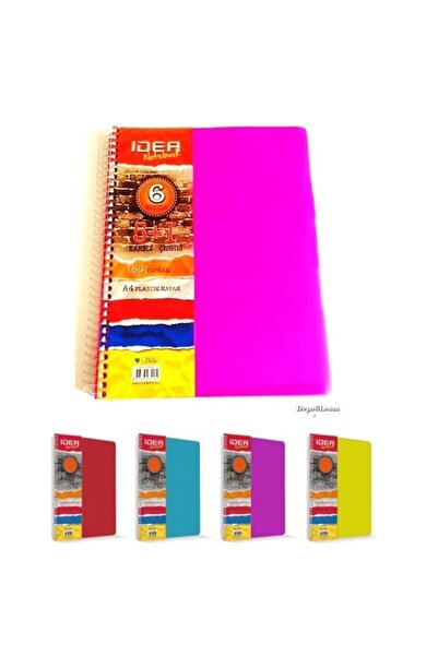 ÇINAR DİZAYN Idea 5+1 Defter 5 Kareli 1 Çizgili 180 Yp.