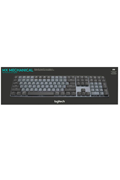 logitech Comutator tactil nordic iluminat fără fir Tastatura MX