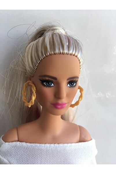 Choice19 little defectives gold earrings Original Doll Necklace Bracelet Hair...