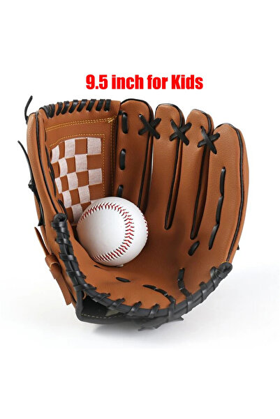 Choice 9.5in Kids Baseball Softball Training Glove - Left Hand Catcher Practi...