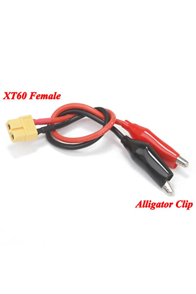 Choice XT60 Fe to Alligator RC Multi Battery Charger Adapter Converter Cable ...