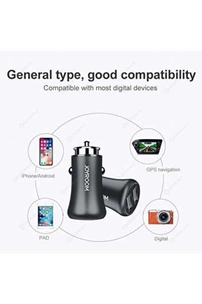 Other شاحن سيارة محمول بمنفذي USB