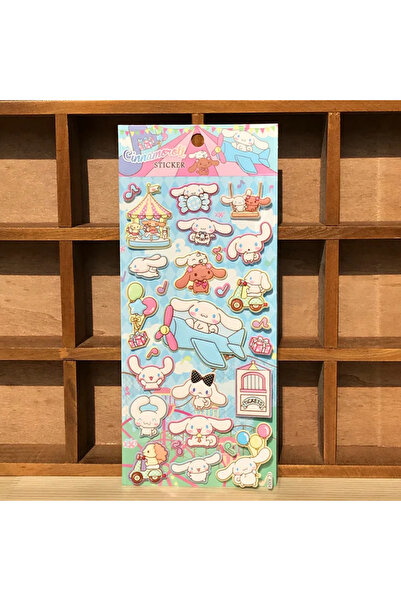 choice2 ملصق فقاعات ثلاثي مزدوج الطبقات بتصميم شخصية سينامورول اللطيفة، مناسب...