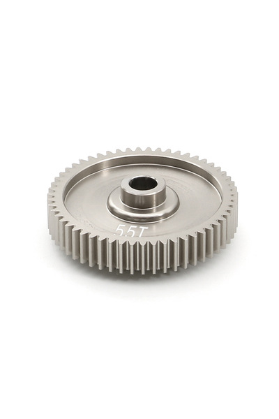 Choice1 55T Tamiya TT01 1/10 RC Car High-Speed Gear Set: 55T, 58T #53665 Alum...