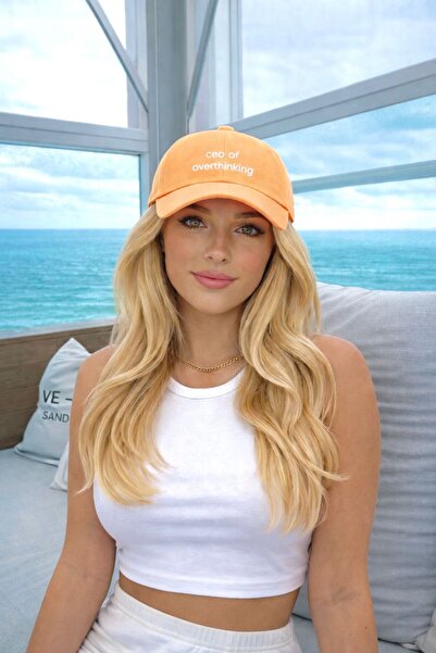 sf collection Unisex Ceo of Overthinking Printed Sports Hat – Adjustable Cott...