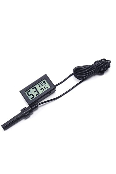 acdcdependent Ψηφιακό Υγρόμετρο Θερμόμετρο με Οθόνη LCD