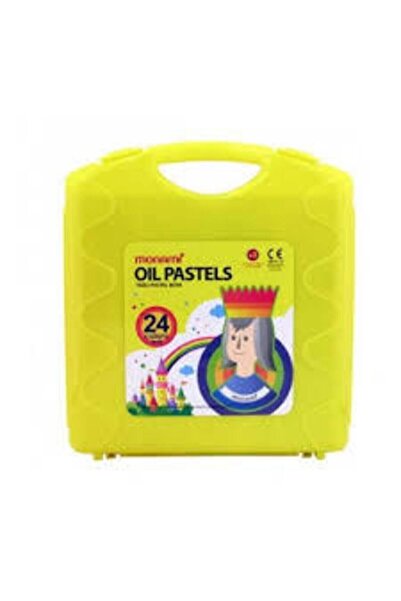 Monami Sarı Renk Çantalı Pastel Boya 24 Renk.