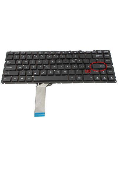 ASUS Πληκτρολόγιο διάταξης ΗΠΑ X451MA χωρίς μικρό πλαίσιο εισαγωγής
