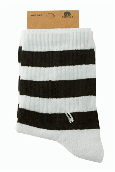 Bijuteri Net Striped College Socks 8*28