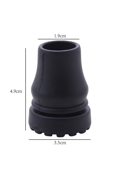 choice2 19 مم 16-22 مم عصا المشي المضادة للانزلاق عكاز عصا أسفل الوسادات غطاء...