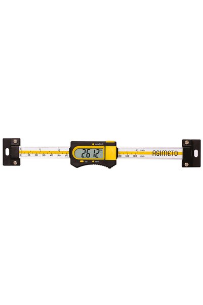 Asimeto Dijital Doğrusal Cetvel 0-150 mm Yatay AS-326065