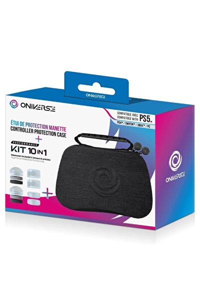 Oniverse Carcasă controler cu 10 accesorii, 4 inele + 6 capace din silicon, g...