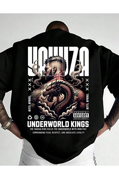 ZEMLİYA Υπερμεγέθη μπλουζάκι με γραφικό σχέδιο – Casual streetwear με άνετη ε...