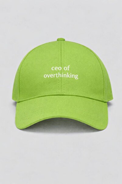 sf collection Unisex Ceo of Overthinking Printed Sports Hat – Adjustable Cott...