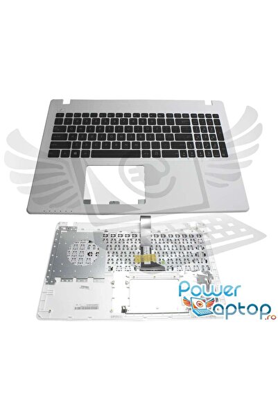 ASUS Tastatura 13NB03VCAP0101 neagra cu Palmrest alb