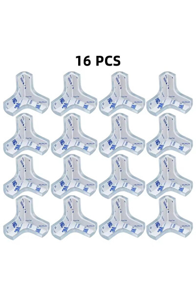 Choice9 16 قطعة من واقيات زوايا الطاولة المصنوعة من السيليكون على شكل حرف T ل...