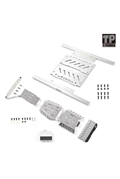 Choice طقم واحد من دروع الهيكل المعدني TP لسيارة TRACTION HOBBY KM F150 1/8 R...