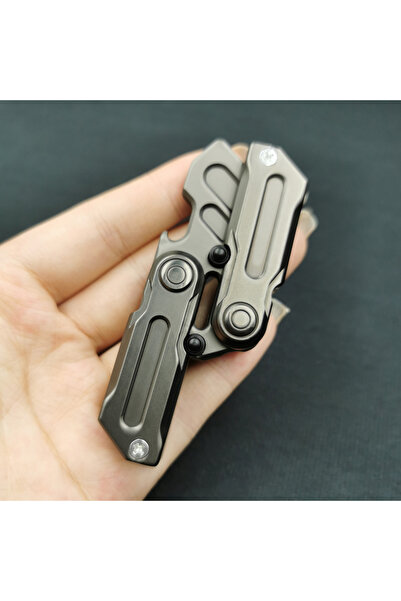 Choice1 black Metal Magnetic Fidget Coin EDC Adult Multifunctional Crowbar Sl...