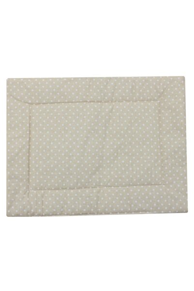 PRICHINDEL Slim Pillow, Cotton, Cream with White Dots, 37 x 28 cm