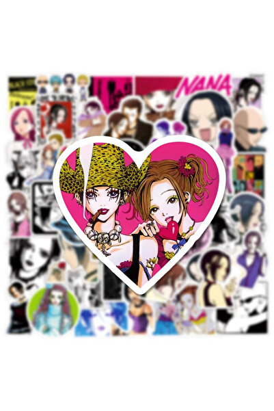 Choice ٥٠ قطعة من ملصقات أنمي نانا، ملصقات جرافيتي رائعة، زينة يمكنك صنعها بن...