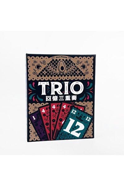Choice TRIO TRIO Strategy Card Game: Elevate Family & Party Fun with Vibrant ...