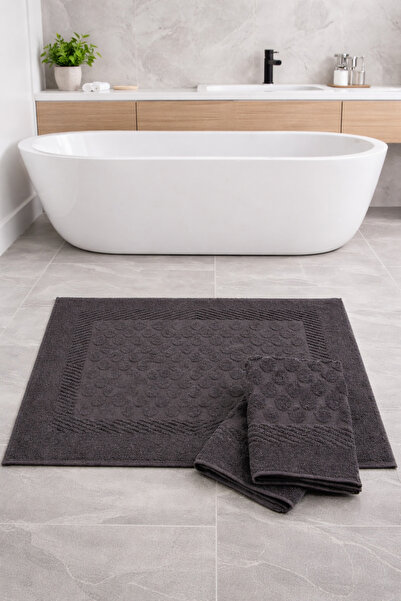 cottonkoza tekstil örme san. ve tic. ltd. şti. 3-Piece Drop Patterned Bath Fo...