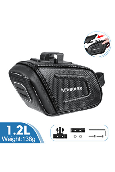 Choice1 BAG677 NEWBOLER Waterproof Bicycle Saddle Bag MTB Road Bike Saddlebag...