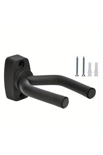 Choice Black 1pc Guitar Hook Short Hook Wall Mount Hanger Black Guitar Hanger...