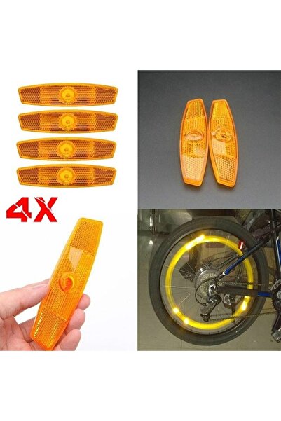 Choice a 4PCS Bicycle Rays Bicycle Bicycle Ride Spoke Reflective Warning Safe...