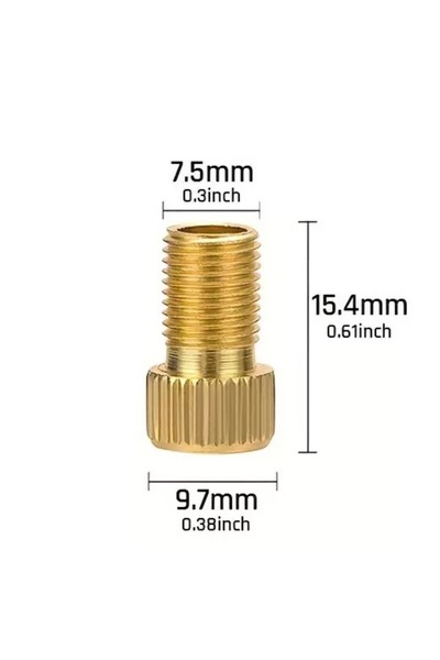 Choice1 4PCS-ruled 4PCS bicycle valve converter, used to convert bicycle valv...