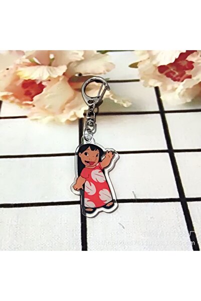 Choice4 One Size xiao nv hai Disney Stitch keychain, cartoon anime keychain, ...