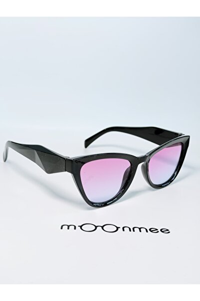 MOONMEE نظارات شمسية PLAPA للجنسين بتصميم هندسي أسود متعدد الألوان
