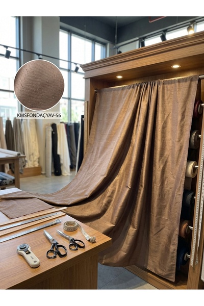 LEVENT ÖZEL Armül Tafta Örgü Düz Perdelik Kumaş 100en300boy