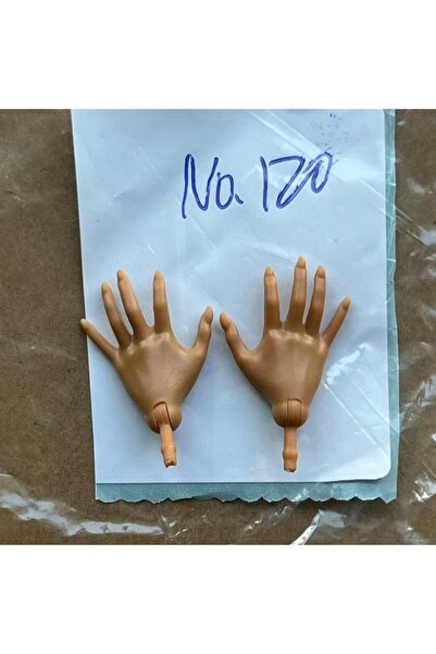 Choice12 NO.120 Mter 1/6 Doll Replacement Hands Elbows Purple Beige Blue Gree...