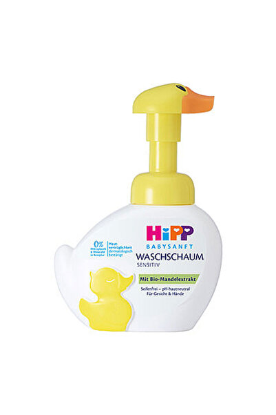 Hipp Αφρός καθαρισμού χεριών και προσώπου για ευαίσθητα μάτια, 250 ml