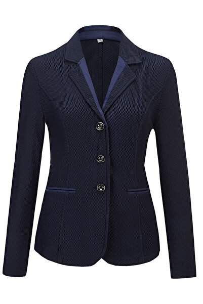 Choice4 L Blue color Summer Equestrian Knight Uniform, Women's Breathable Ela...