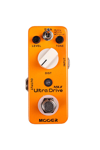 Choice دواسة تأثيرات جيتار Ultra Drive MKII من MOOER، تأثيرات تشويه الصوت، تأ...