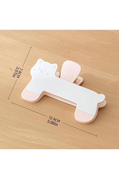 Choice Pink 1pc Cat Book Clip Holder Adorable Reading Aid & Page Fixer for Ha...