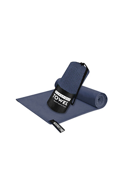 Choice16 38x38cm Navy Blue 1-Piece Microfiber Polyester Sport Towel Quick-Dry...